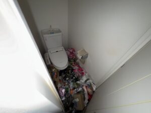 岡山県岡山市南区2DK戸建てY様のゴミ屋敷片付け事例