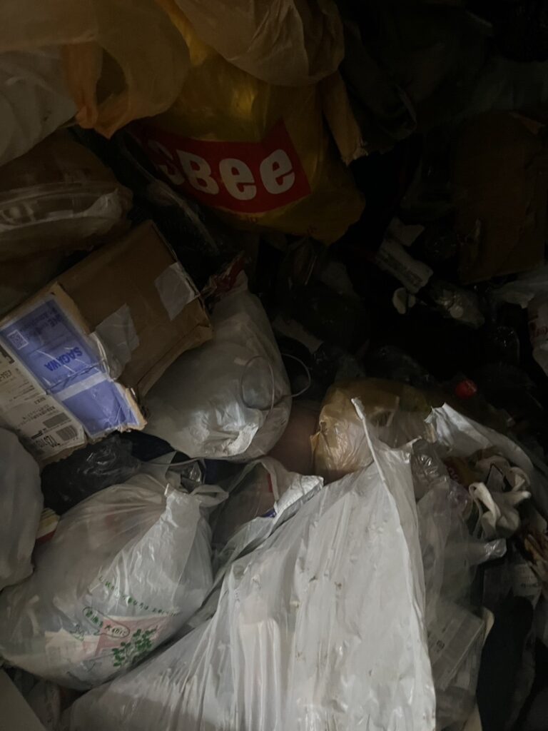 岡山県新見市3LDK戸建てO様のゴミ屋敷片付け事例 Before