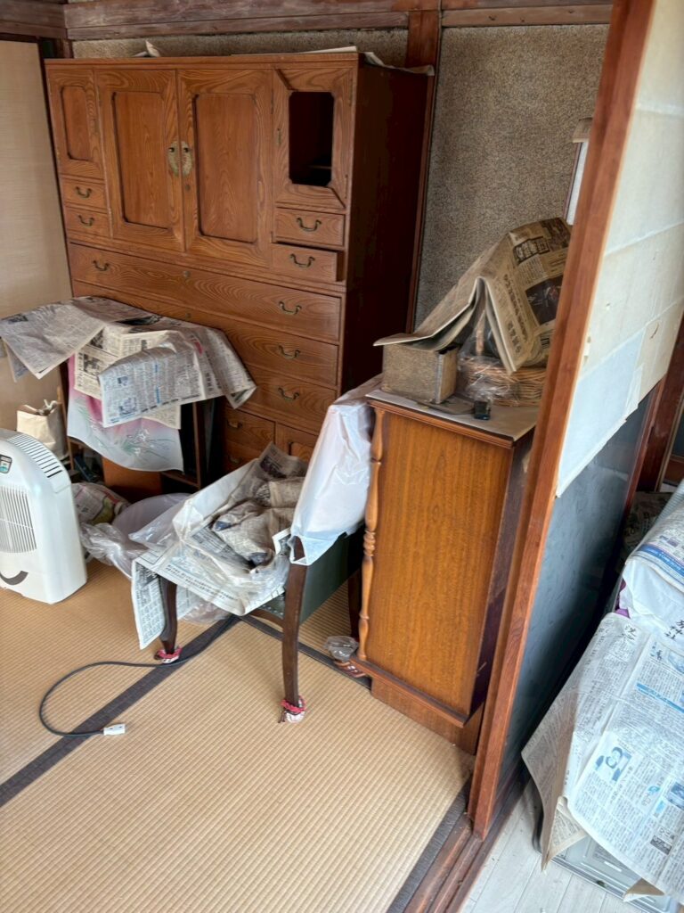 広島県江田島市1KアパートM様の生前整理事例 Before