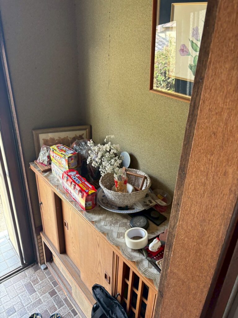 広島県坂町2DKアパートN様の生前整理事例 Before