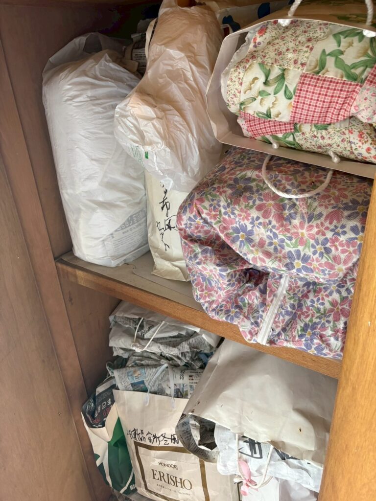 広島県安芸太田町2DK戸建てI様の生前整理事例 Before