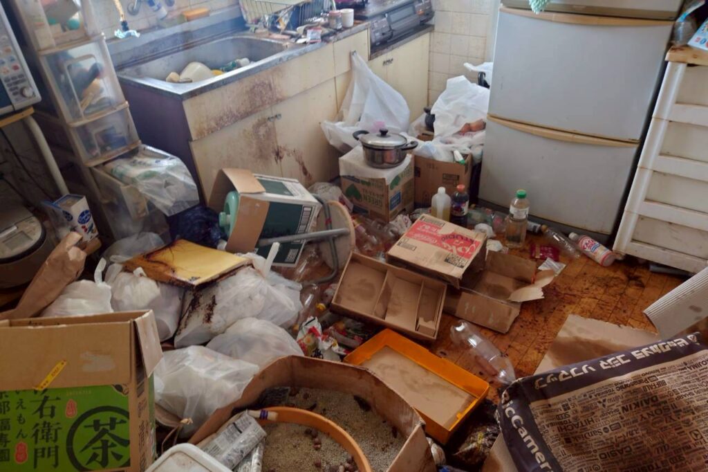 岡山県備前市3DK戸建てI様の生前整理事例 Before