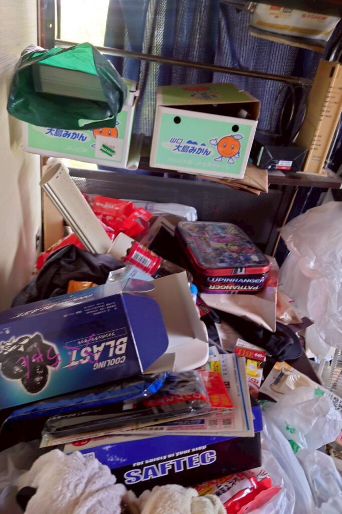 岡山県瀬戸内市1LDKアパートO様の生前整理事例 Before