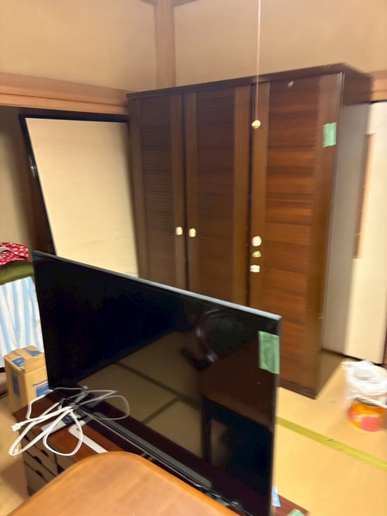 岡山県早島町2DKアパートK様の生前整理事例 Before