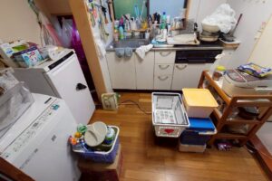 神奈川県横浜市中区2DK二世帯住宅M様の作業事例