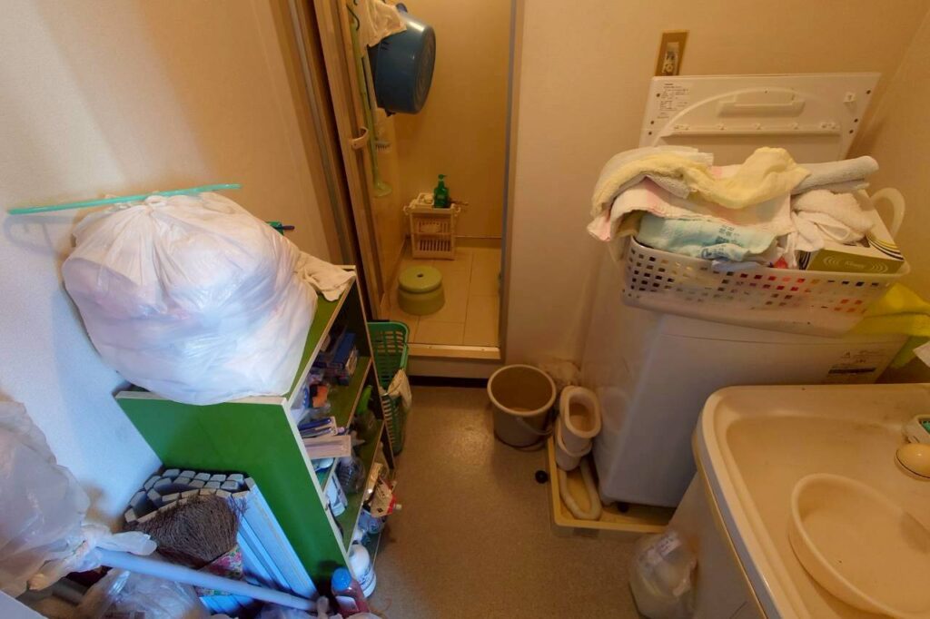 岡山県笠岡市1RアパートA様の特殊清掃事例 Before