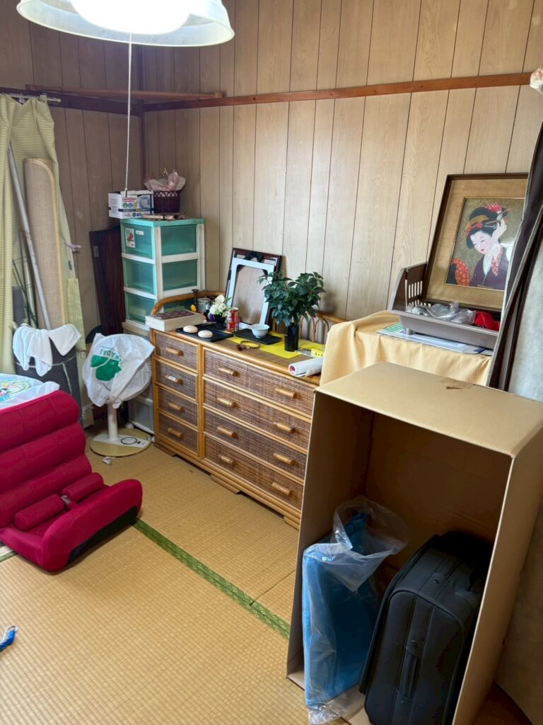 広島県呉市2LDKマンションF様の生前整理事例 Before