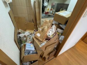 長崎県東彼杵町3LDKマンションF様のゴミ屋敷片付け事例
