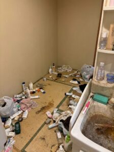 福岡県朝倉市3LDK戸建てN様のゴミ屋敷片付け事例