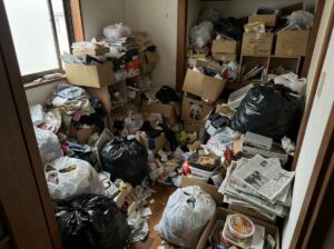大分県由布市3LDK戸建てF様のゴミ屋敷片付け事例