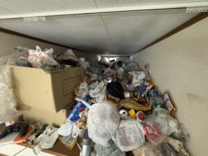 福岡県須恵町4LDK戸建てH様のゴミ屋敷片付け事例