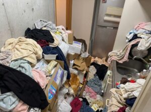 熊本県人吉市3LDKマンションT様のゴミ屋敷片付け事例