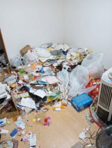 熊本県嘉島町2LDKマンションH様のゴミ屋敷片付け事例