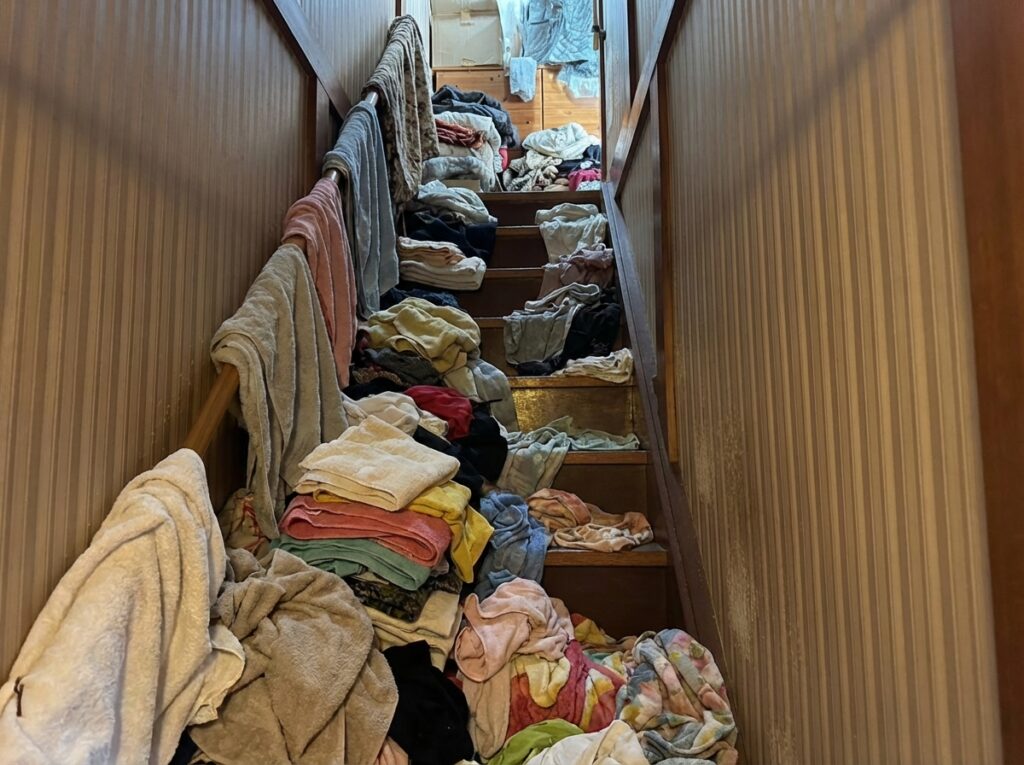 佐賀県佐賀市4LDK戸建てA様のゴミ屋敷片付け事例 Before