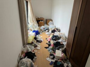 熊本県山江村3LDKマンションM様のゴミ屋敷片付け事例