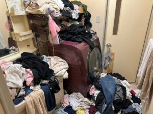 福岡県大任町2LDKマンションO様のゴミ屋敷片付け事例