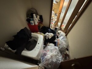福岡県みやま市3LDKマンションS様のゴミ屋敷片付け事例