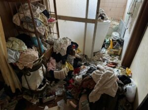 大分県由布市3LDK戸建てI様のゴミ屋敷片付け事例