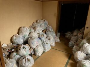 熊本県南関町3LDK戸建てM様のゴミ屋敷片付け事例