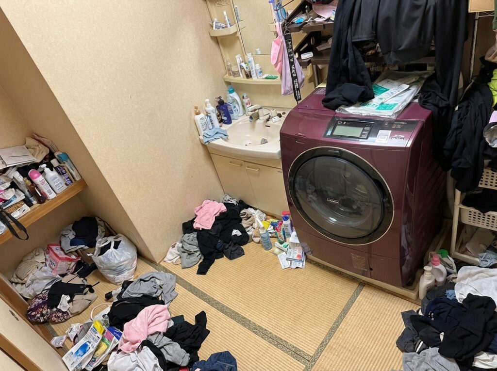 福岡県大任町5LDK以上戸建てY様のゴミ屋敷片付け事例 Before