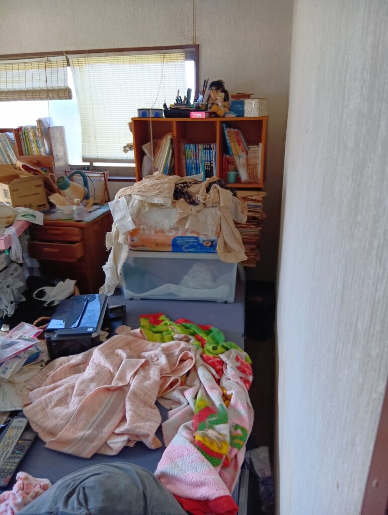 高知県土佐清水市4LDK戸建てK様のゴミ屋敷片付け事例 Before