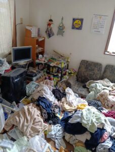 高知県奈半利町4LDK戸建てN様のゴミ屋敷片付け事例