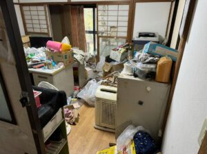 宮崎県宮崎市2LDKマンションM様のゴミ屋敷片付け事例