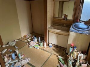 佐賀県多久市2LDK戸建てF様のゴミ屋敷片付け事例