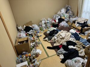 長崎県諫早市2LDKアパートM様のゴミ屋敷片付け事例