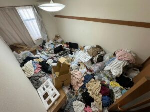 福岡県粕屋町3LDKマンションH様のゴミ屋敷片付け事例