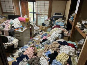 宮崎県都城市1KアパートG様のゴミ屋敷片付け事例