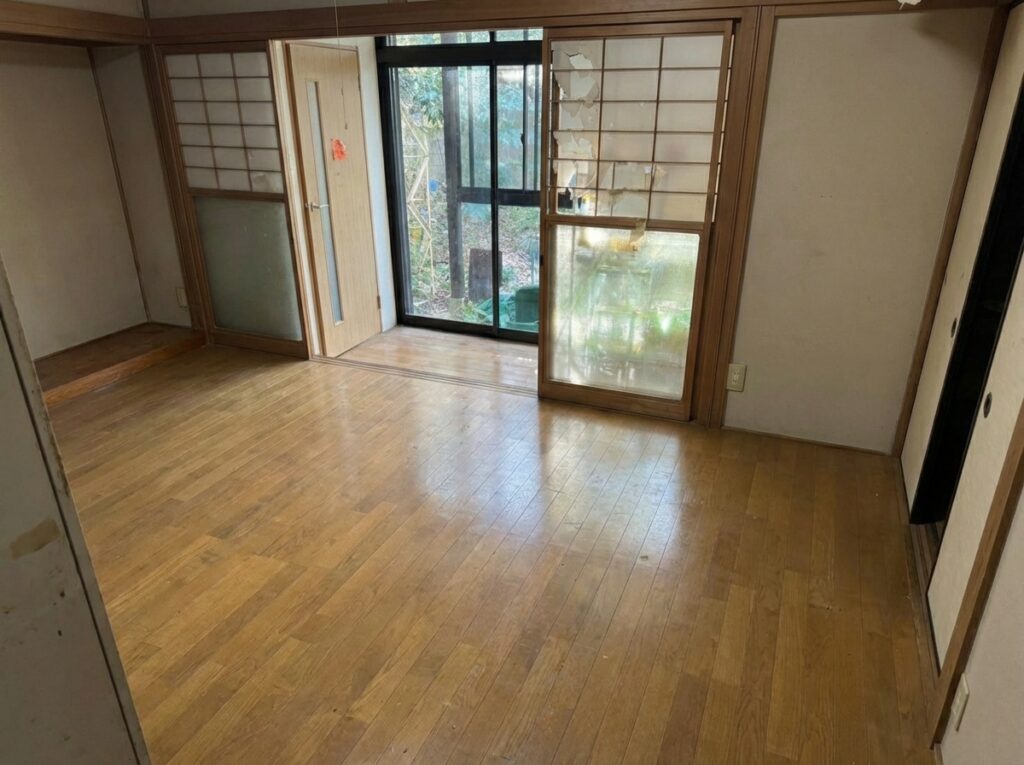 大分県臼杵市2DK戸建てS様のゴミ屋敷片付け事例 After