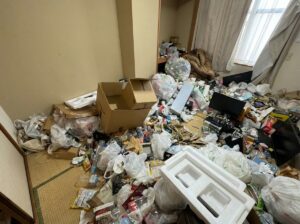 福岡県篠栗町5LDK以上戸建てI様のゴミ屋敷片付け事例