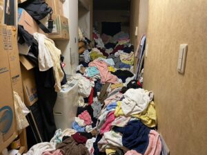 熊本県大津町1KアパートM様のゴミ屋敷片付け事例