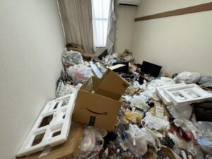 福岡県那珂川市2LDK戸建てU様のゴミ屋敷片付け事例