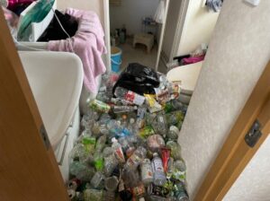 長崎県平戸市2LDKアパートG様のゴミ屋敷片付け事例