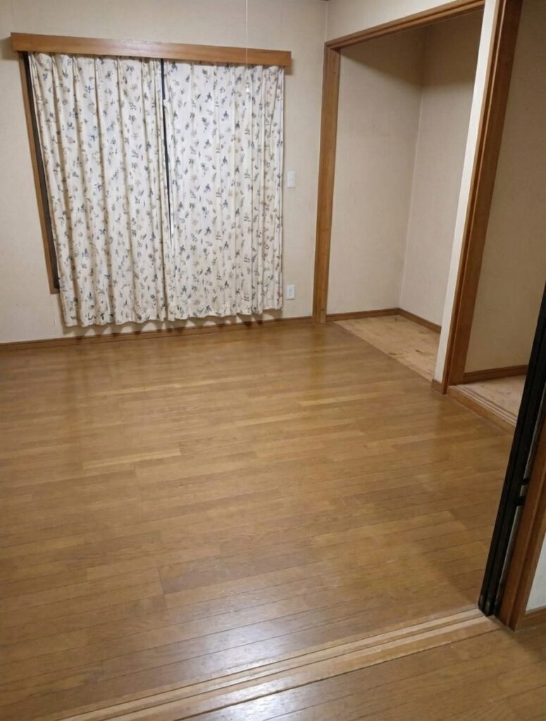 熊本県津奈木町1DKアパートN様のゴミ屋敷片付け事例 After