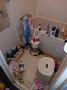 徳島県佐那河内村1KマンションS様のゴミ屋敷片付け事例