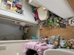 長崎県五島市2DKアパートF様のゴミ屋敷片付け事例