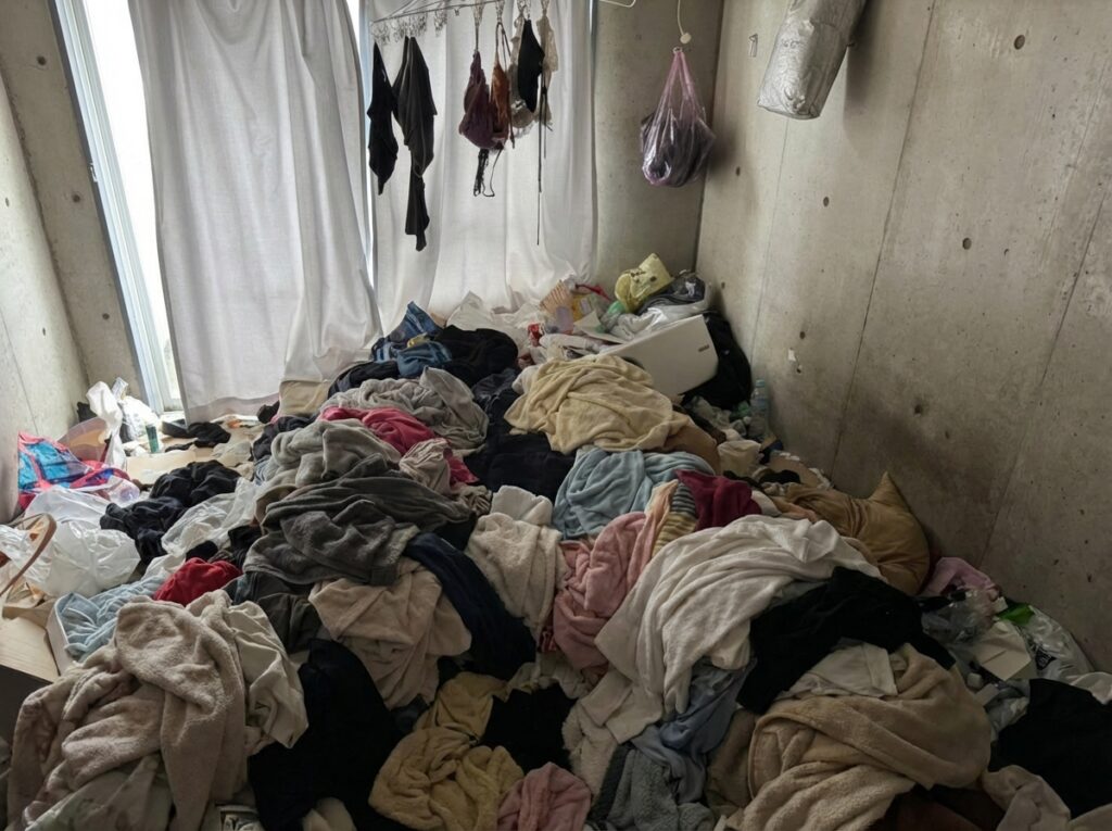 佐賀県有田町5LDK以上戸建てH様のゴミ屋敷片付け事例 Before