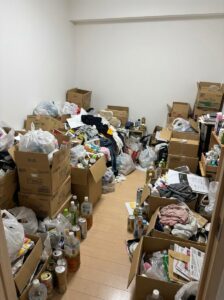 福岡県嘉麻市4LDK戸建てY様のゴミ屋敷片付け事例