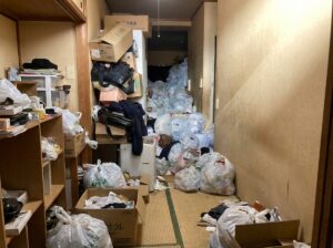 熊本県長洲町2LDK戸建てU様のゴミ屋敷片付け事例