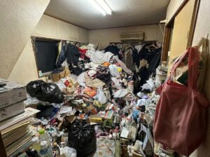 福岡県上毛町1LDKマンションG様のゴミ屋敷片付け事例