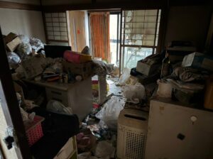 宮崎県都城市3LDKマンションT様のゴミ屋敷片付け事例