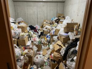 熊本県人吉市1DKアパートS様のゴミ屋敷片付け事例