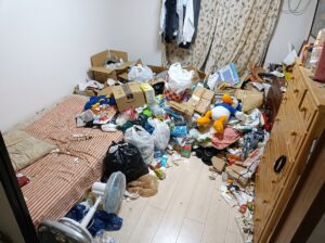 熊本県芦北町3LDKマンションF様のゴミ屋敷片付け事例