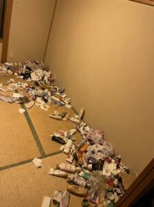 熊本県阿蘇市4LDK戸建てY様のゴミ屋敷片付け事例