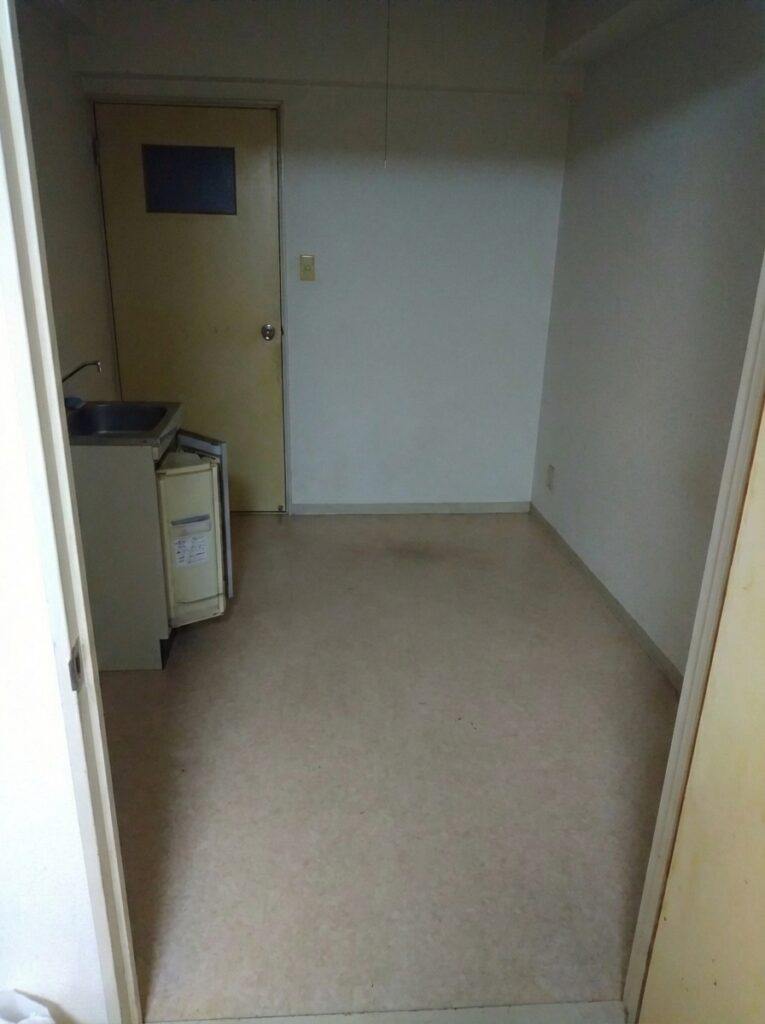 高知県芸西村1KマンションS様のゴミ屋敷片付け事例 After