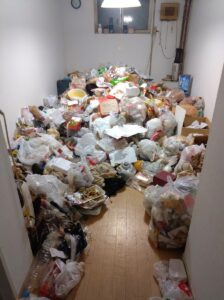 高知県大豊町2LDKアパートO様のゴミ屋敷片付け事例