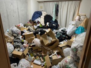 長崎県雲仙市2LDKアパートY様のゴミ屋敷片付け事例